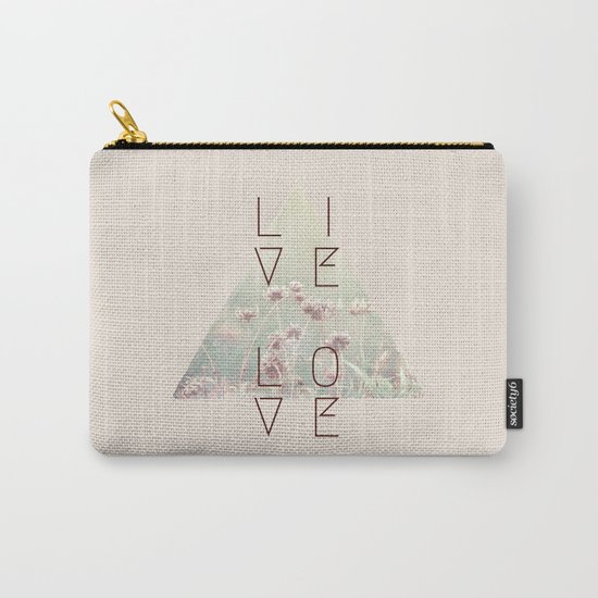Live & Love Vintage Carry-All Pouch