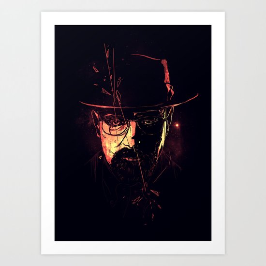 Mr. White Art Print