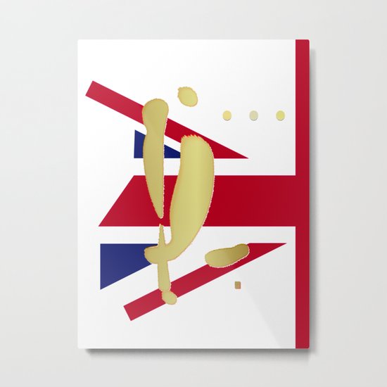 YL in London Metal Print