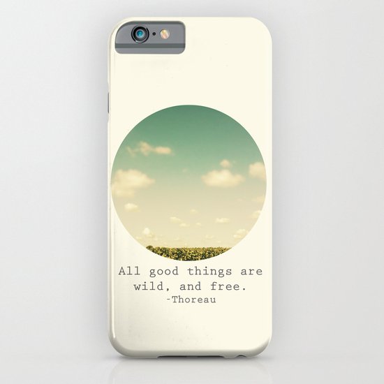 Wild and Free iPhone & iPod Case