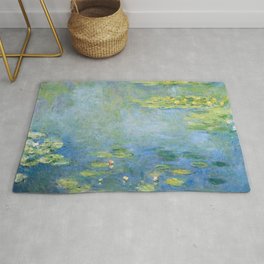 Water Lilies 1906 by Claude Monet Area & Throw Rug