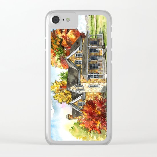 October on the Farm Clear iPhone Case