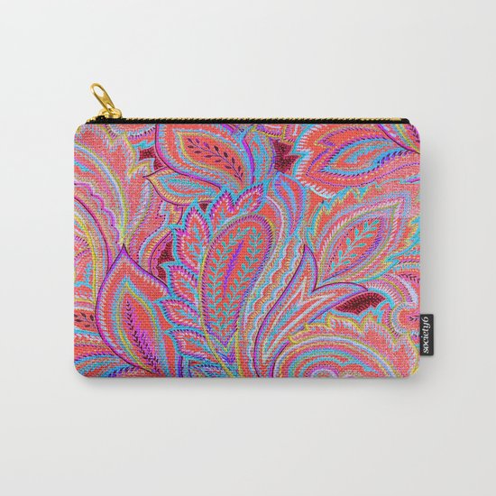paisley heart Carry-All Pouch