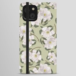 Peonies flowers II iPhone Wallet Case