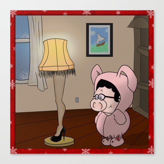 A Christmas...story Canvas Print
