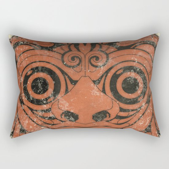 Mask Rectangular Pillow