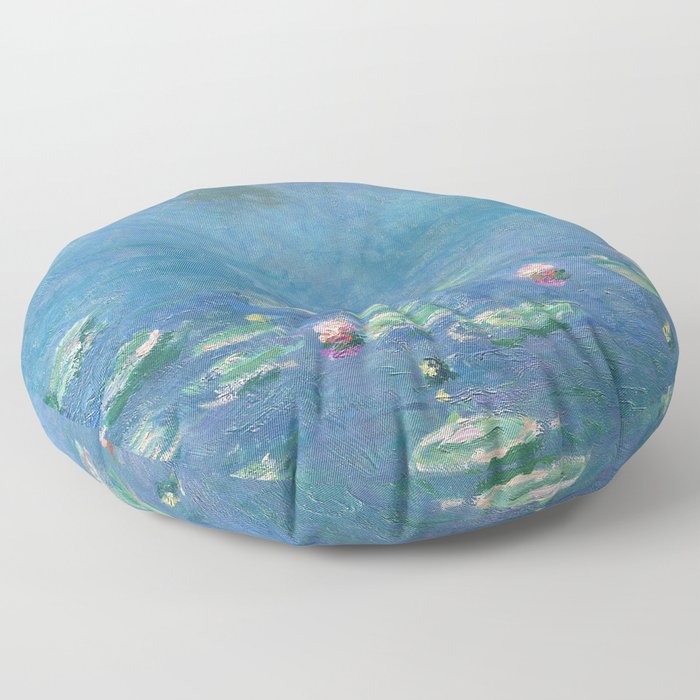 Monet, Water Lilies Floor Pillow