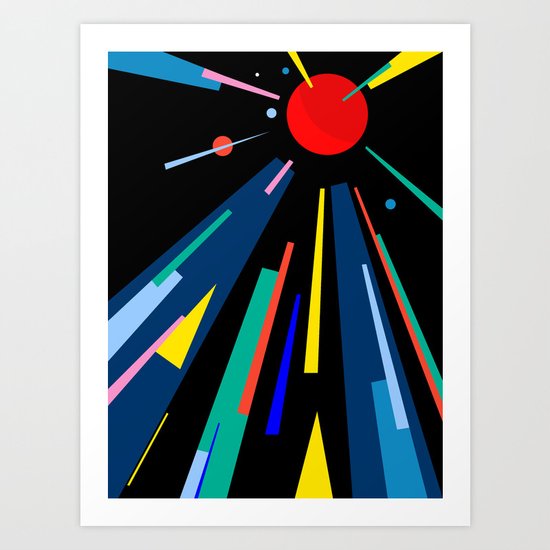 COMING HOME Art Print