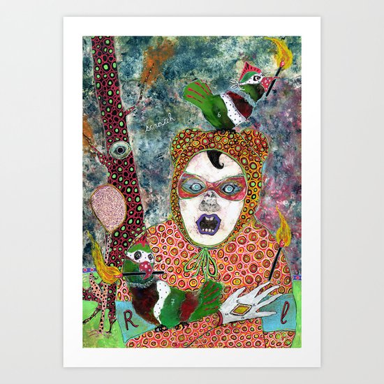 Secret Place IV Art Print