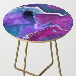 Purple Galaxy 1 Side Table