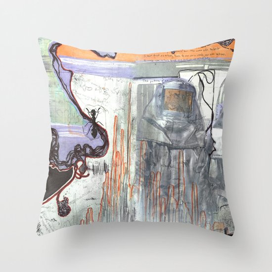 Space Voyage Throw Pillow