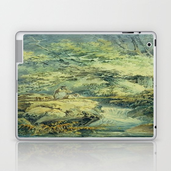  The Angler by Joseph Mallord William Turner Laptop & iPad Skin