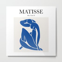 Matisse - Blue Nude II Metal Print