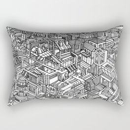Downtown Rectangular Pillow