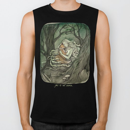 You're not alone Biker Tank
