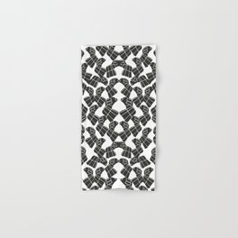 Black and White Pattern Hand & Bath Towel