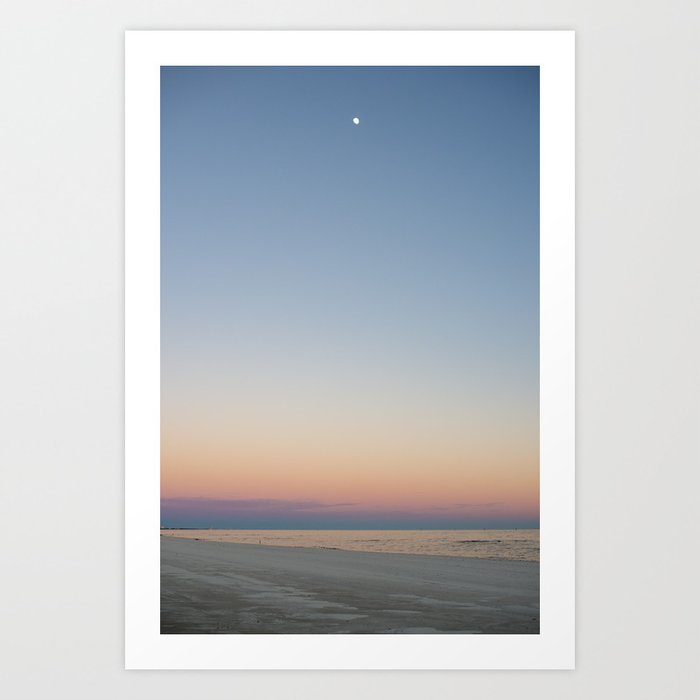 Moon, Mississippi Art Print