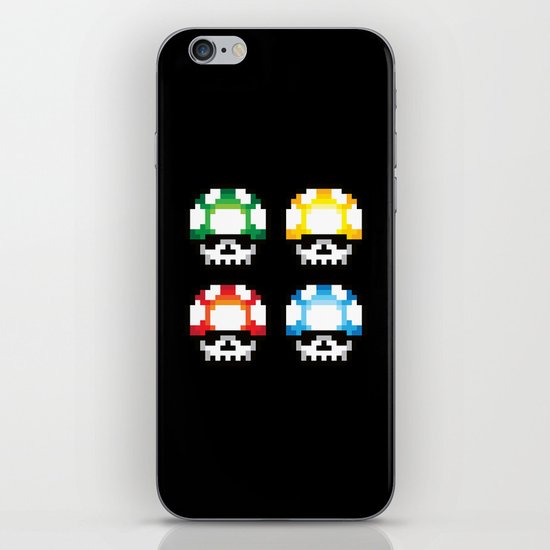 Skull Mushroom iPhone & iPod Skin