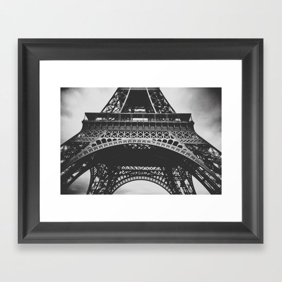 Under the tower Framed Art Print