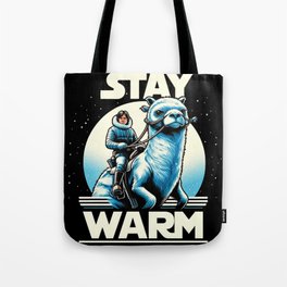 Stay Warm Tote Bag