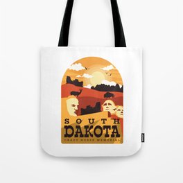 South Dakota Tote Bag