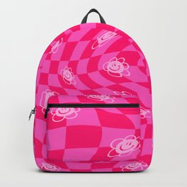 evil daisy trippy checker Backpack