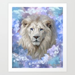 Clouds of Glory (Lion of Judah) Art Print