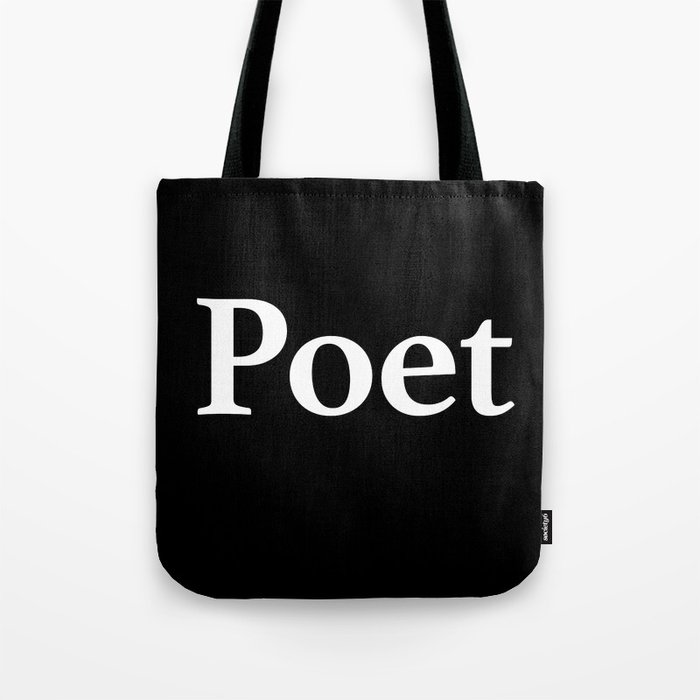 Poet inverse edition Tote Bag