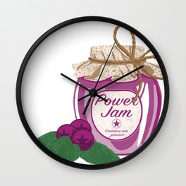 Power Jam Wall Clock