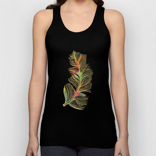 Feather Unisex Tank Top