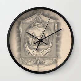 Justice to Ireland - Repeal Association, Vintage Print Wall Clock