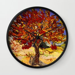 Vincent Van Gogh Mulberry Tree Wall Clock
