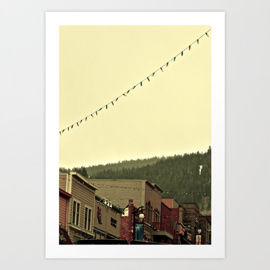 Stay for awhile Art Print