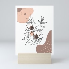 Abstract Floral Mini Art Print