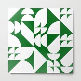 Geometrical modern classic shapes composition 4 Metal Print