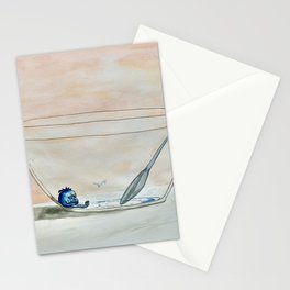 The Last Blueberry Stationery Card