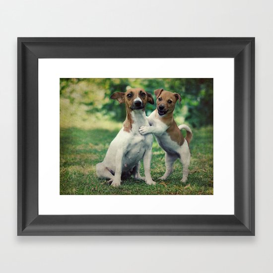 Something to Make You Smile Framed Art Print