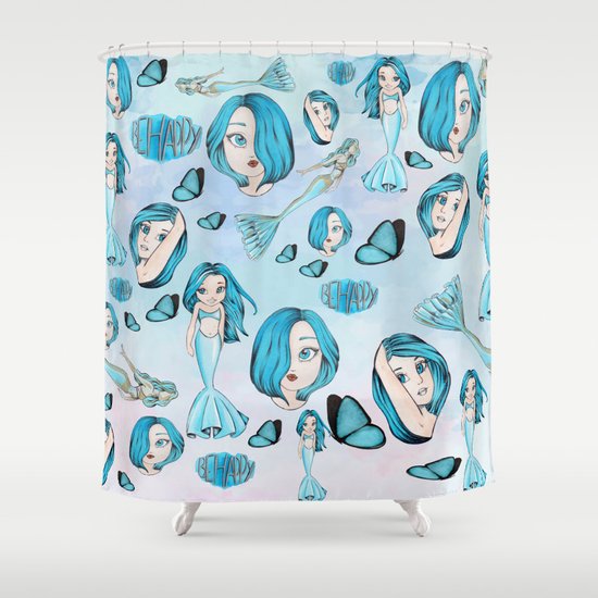 Little Mermaid Shower Curtain