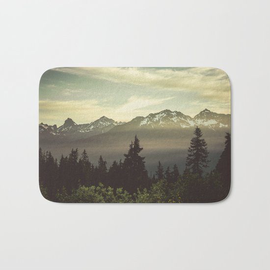 Morning in the Mountains Bath Mat