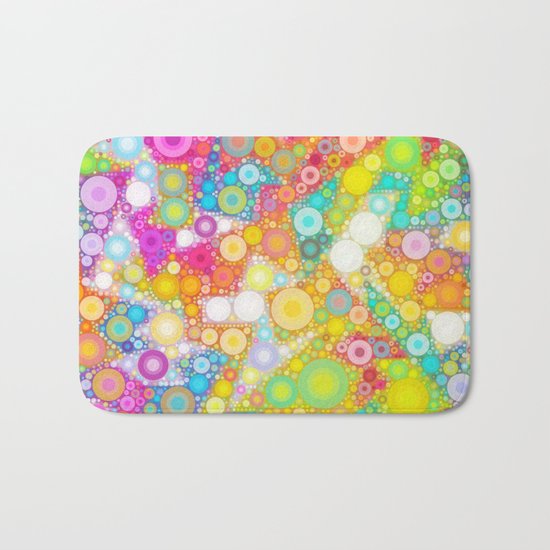 Sunny Bubbles on the Water Bath Mat