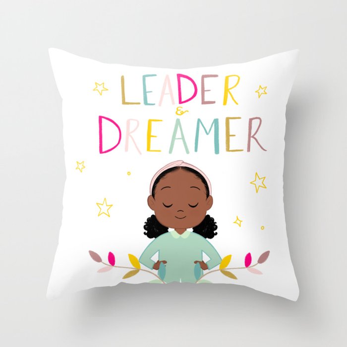 Leader & Dreamer Throw Pillow