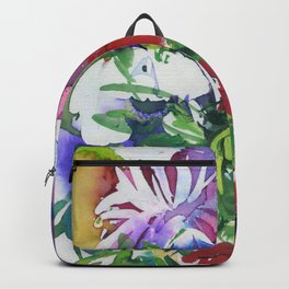 in shadow: anemone Backpack