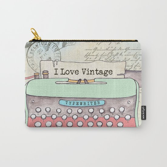 Typewriter #2 Carry-All Pouch