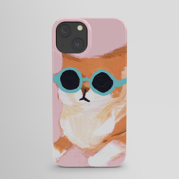 sunglass cat iPhone Case