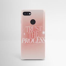 Trust the Process Gradient Celestial Quote Android Case