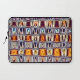 Bright Colorful Abstract Lines Laptop Sleeve