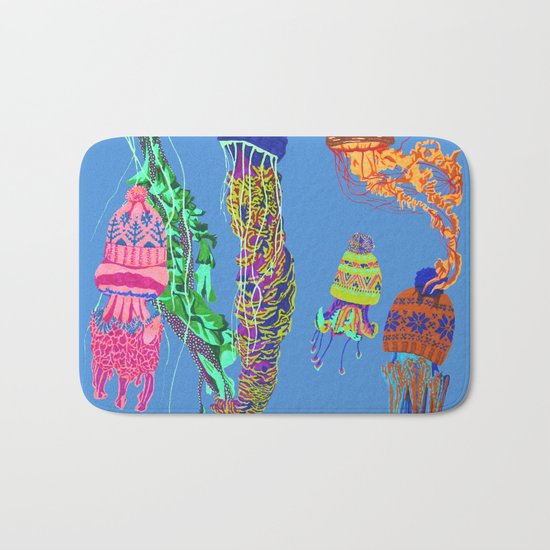 Cool Jellyfish Bath Mat