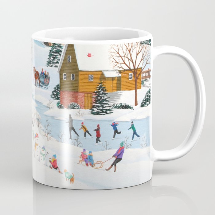 Snow Family Coffee Mug