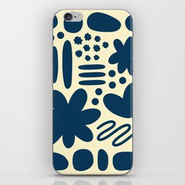 Abstract natural shapes collection 3 iPhone Skin