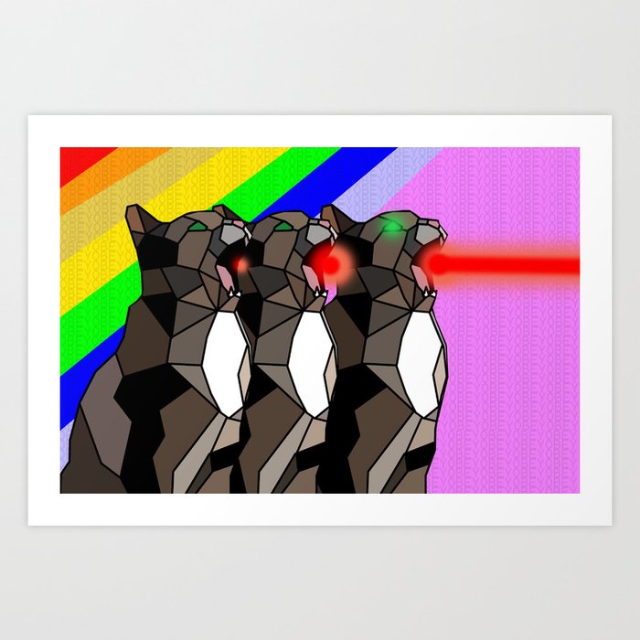 Feline Overlord Art Print